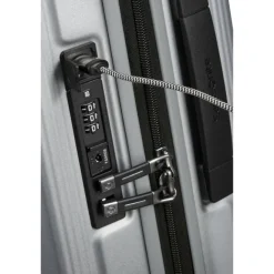 New Samsonite Nuon Spinner 55 Exp matt silver