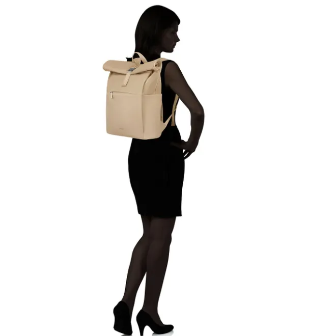 Samsonite 4Pack Laptop Rolltop Backpack 15.6" sand