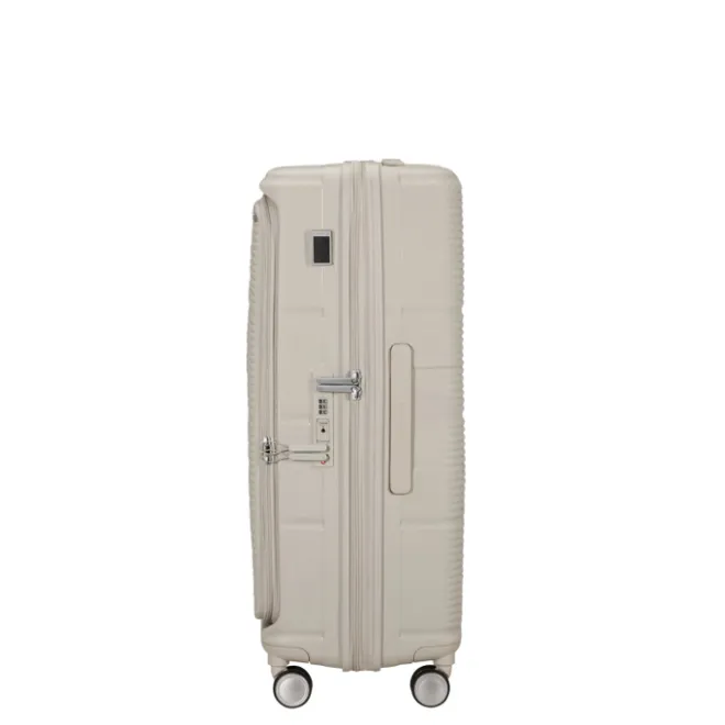 New Samsonite Paralux HS Spinner 75 Expandable stone grey