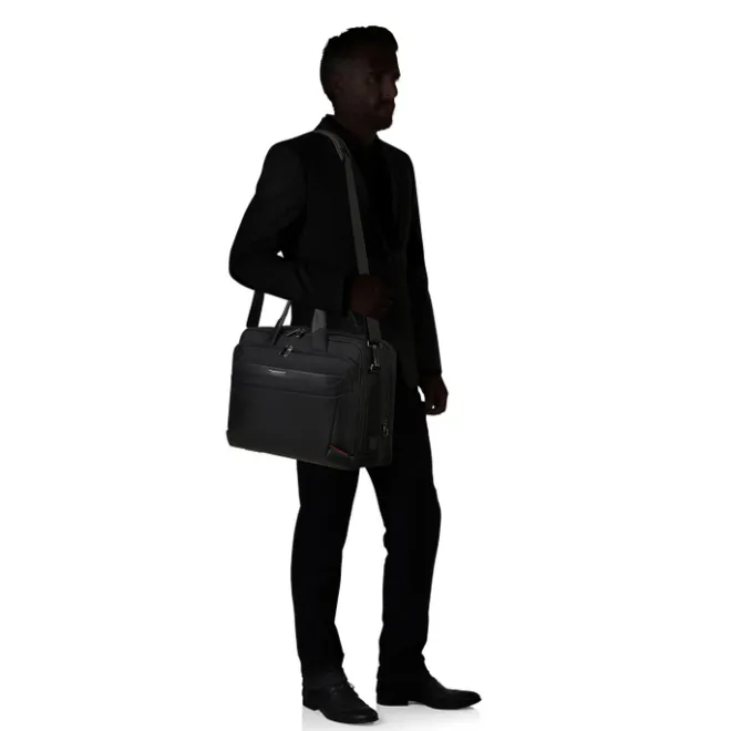 Samsonite Pro-DLX 6 Bailhandle 17.3'' EXP black