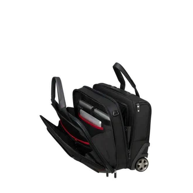 Best Samsonite Pro-DLX 6 Rolling Tote 15.6" black