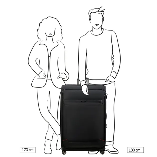 Hot Samsonite Pro-DLX 6 TRVL Spinner 84 Exp black