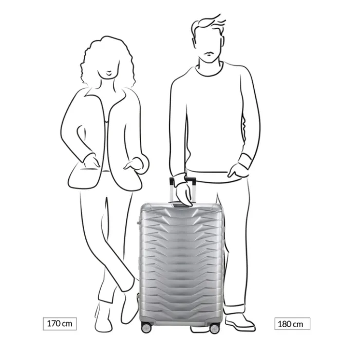 Hot Samsonite Proxis Alu Spinner 76 aluminium