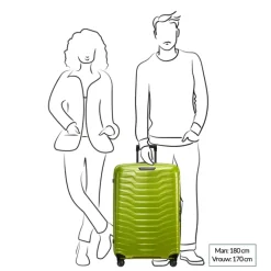 Best Samsonite Proxis Spinner 75 lime