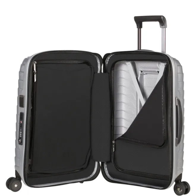 Best Samsonite Proxis Spinner 55 Expandable silver