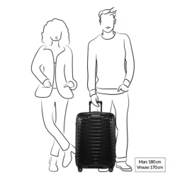 New Samsonite Proxis Spinner 69 honey gold