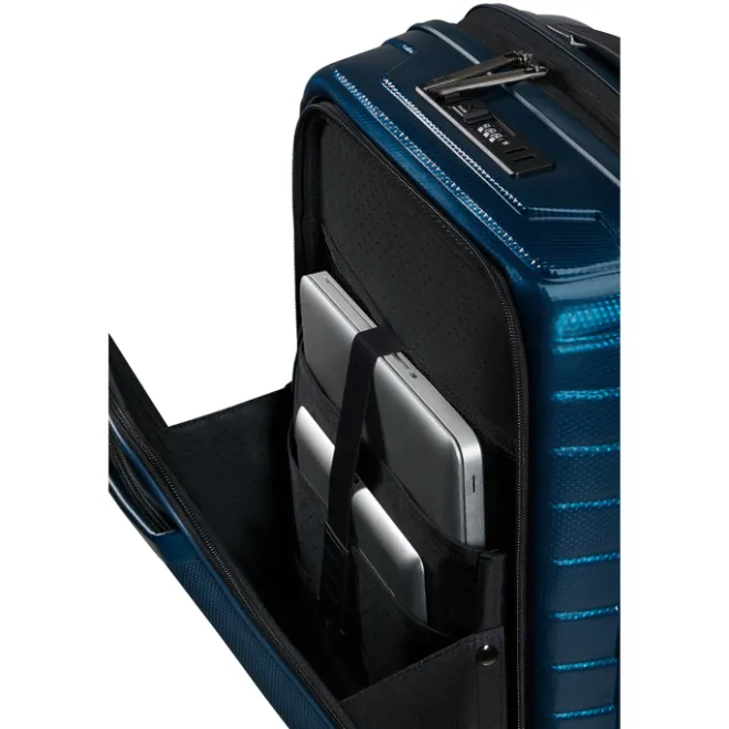 Hot Samsonite Proxis Spinner 55 Exp Easy Access petrol blue
