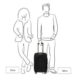 Online Samsonite Proxis Spinner  55/20 Expandable Length 35Cm flame