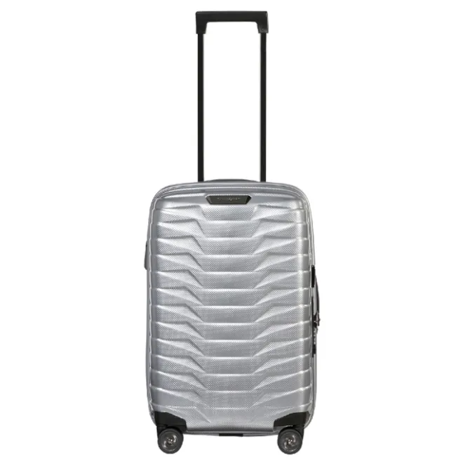 Best Samsonite Proxis Spinner 55/35 Expandable silver