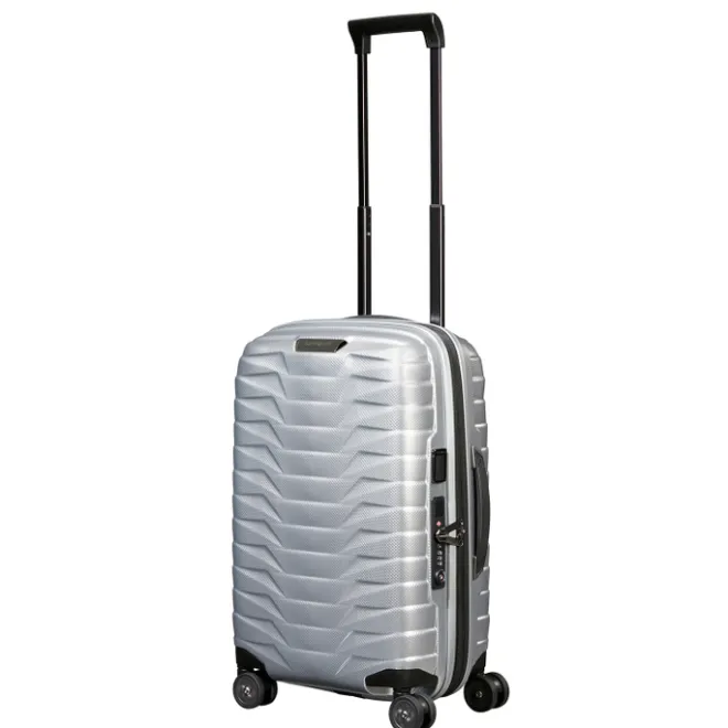 Best Samsonite Proxis Spinner 55/35 Expandable silver