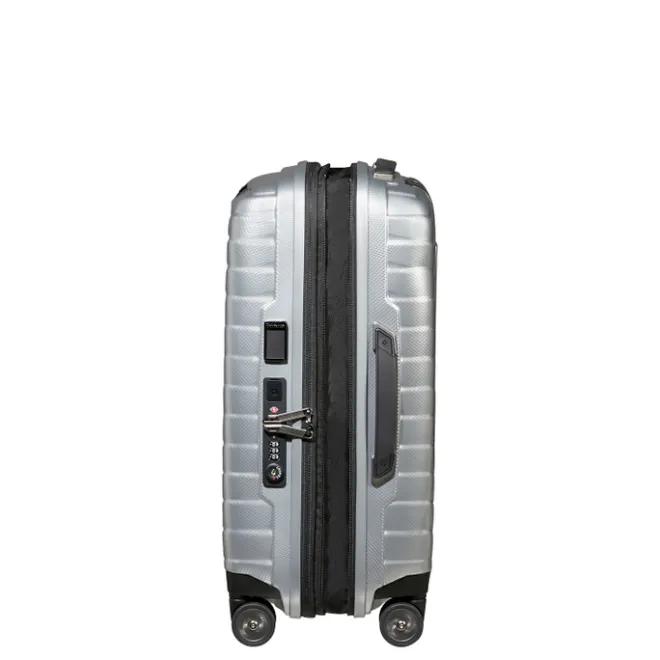 Best Samsonite Proxis Spinner 55/35 Expandable silver