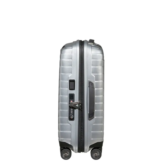 Best Samsonite Proxis Spinner 55/35 Expandable silver