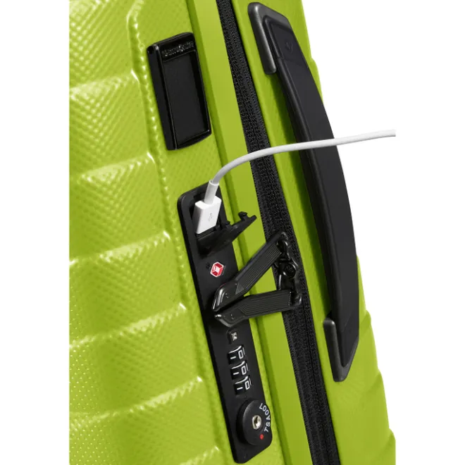 Clearance Samsonite Proxis Spinner 55/35 Expandable lime