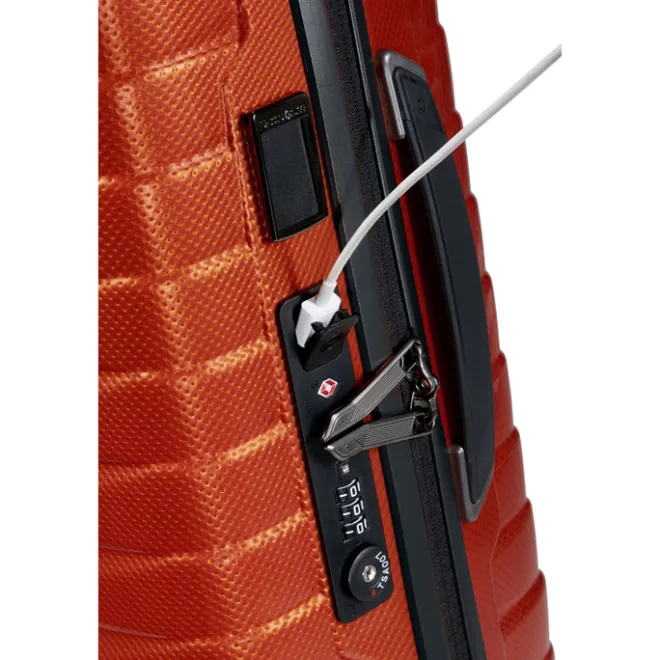Hot Samsonite Proxis Spinner 55/20 Expandable flame