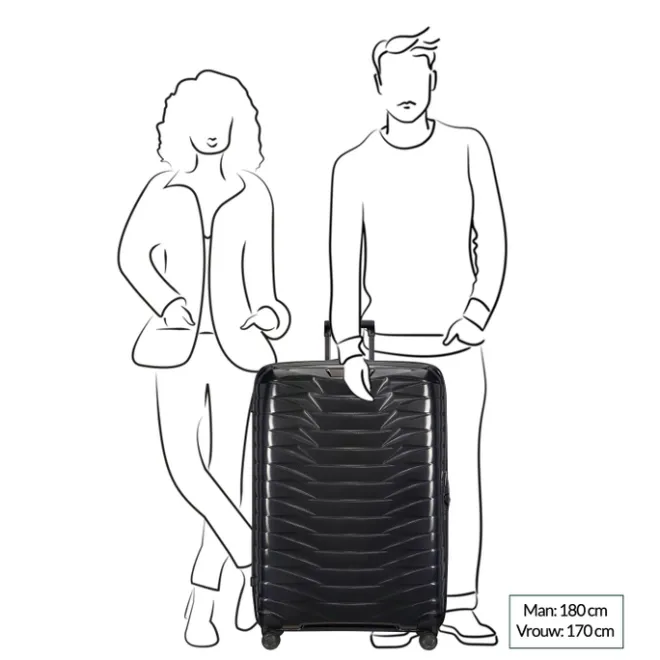 Hot Samsonite Proxis Spinner 86 matt graphite