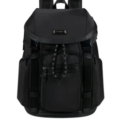 Outlet Samsonite Relyon Backpack M 15.6" + Flap black