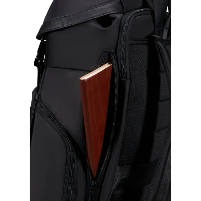 Outlet Samsonite Relyon Backpack M 15.6" + Flap black