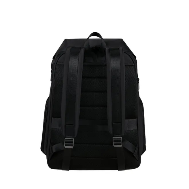Outlet Samsonite Relyon Backpack M 15.6" + Flap black