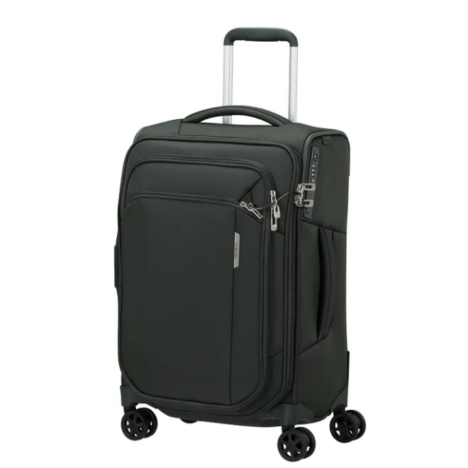 Outlet Samsonite Respark Spinner 55/35 Expandable forest green
