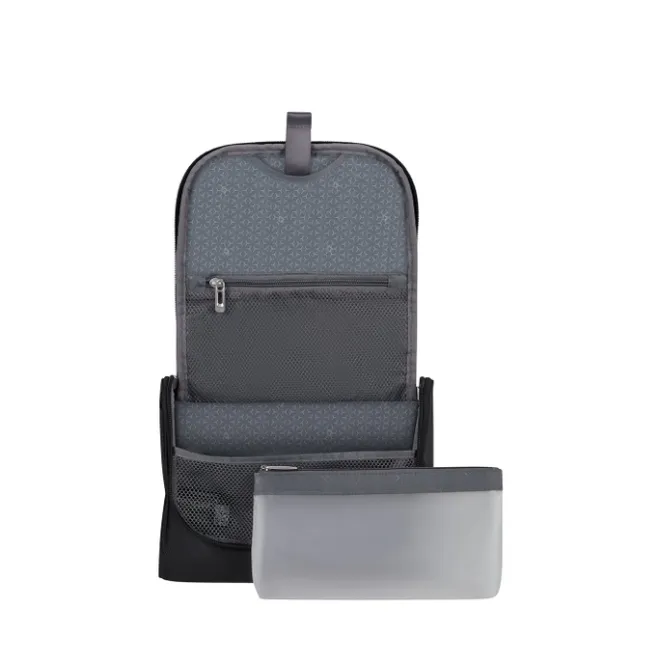 New Samsonite Respark Toilet Kit Hanging Toilet Kit ozone black