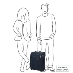 Outlet Samsonite Respark Upright 55 Expandable midnight blue