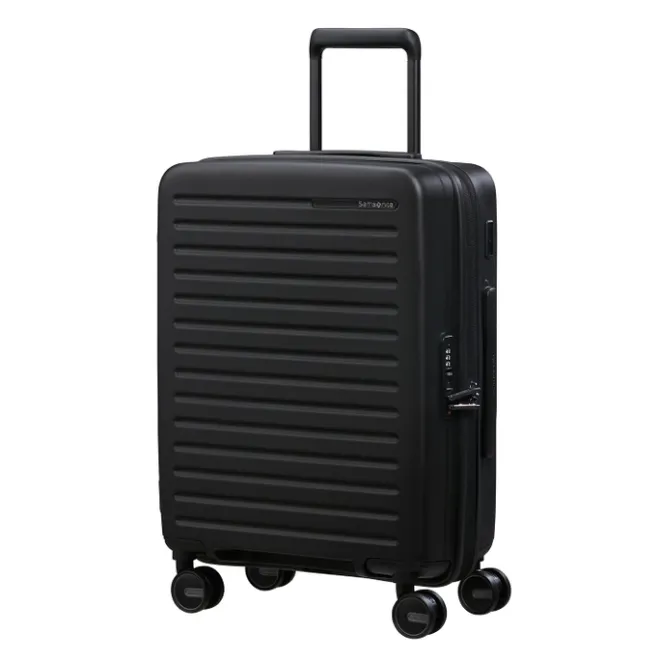 Discount Samsonite Restackd Spinner 55 EXP black