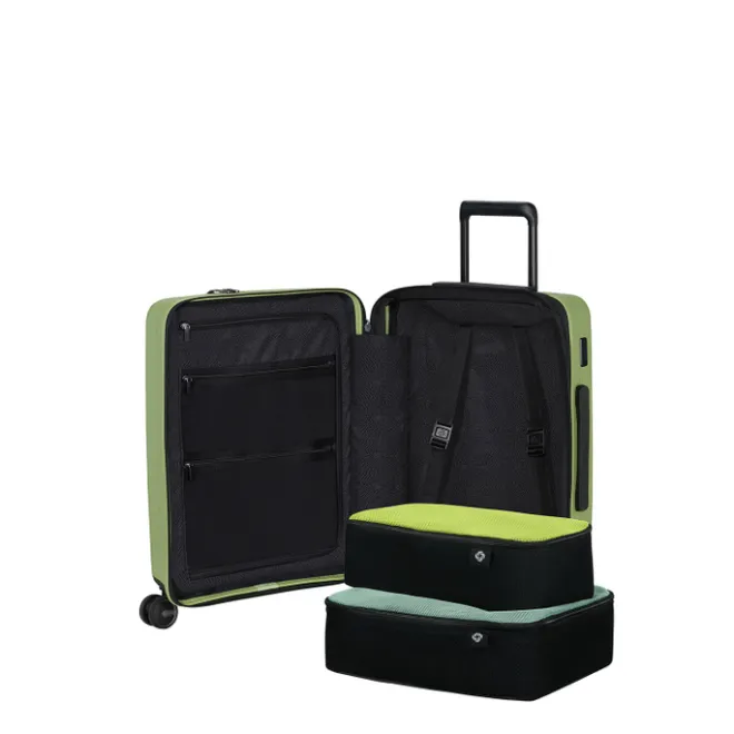 Discount Samsonite Restackd Spinner 55/20 Expandable Easy Access wasabi
