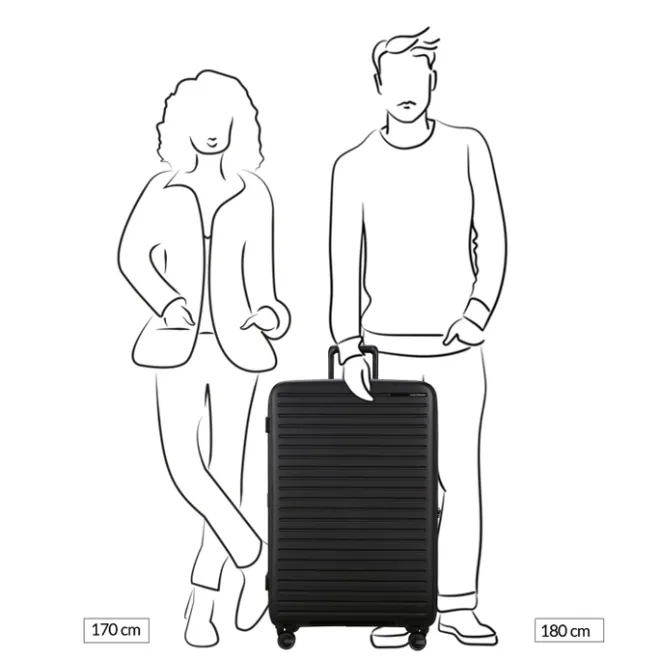 Samsonite Restackd Spinner 81 EXP rose