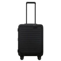 Clearance Samsonite Restackd Spinner 55 EXP Easy Acces black