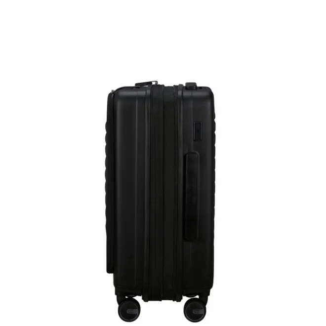 Clearance Samsonite Restackd Spinner 55 EXP Easy Acces black