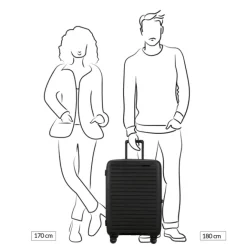 Clearance Samsonite Restackd Spinner 68 EXP midnight