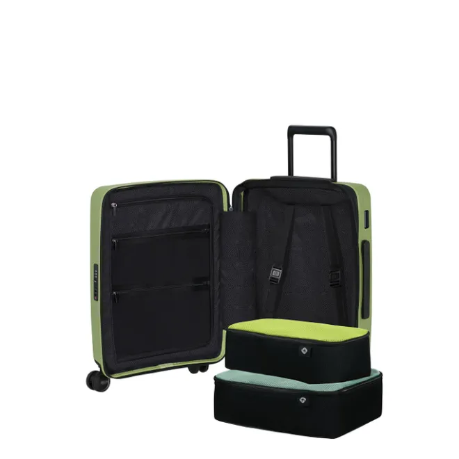 New Samsonite Restackd Spinner 55/20 Expandable wasabi