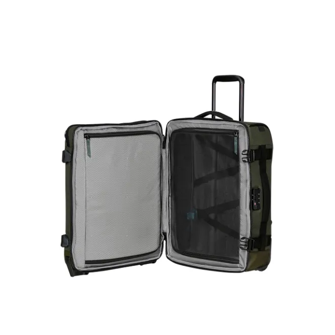 Sale Samsonite Roadseeker Wheeled Duffle 55/20 Backpack dark olive