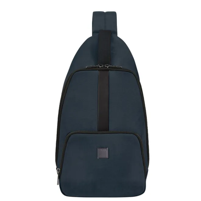 Clearance Samsonite Sacksquare Slingbag M blue