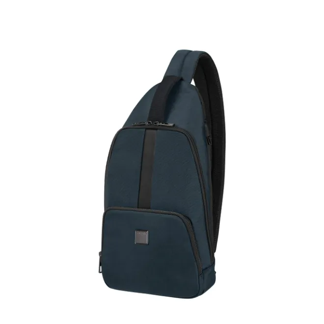 Clearance Samsonite Sacksquare Slingbag M blue