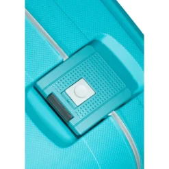 Discount Samsonite S'Cure Spinner 75 aqua blue