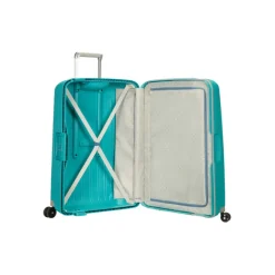 Discount Samsonite S'Cure Spinner 75 aqua blue