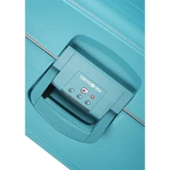 Sale Samsonite S'Cure Spinner 55 aqua blue