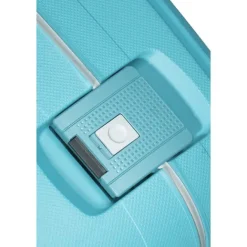 Sale Samsonite S'Cure Spinner 55 aqua blue