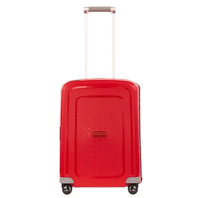 New Samsonite S'Cure Spinner 55 crimson red