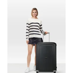 New Samsonite S'Cure Spinner 75 black