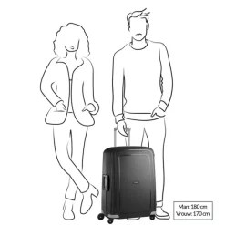 Hot Samsonite S'Cure Spinner 69 silver