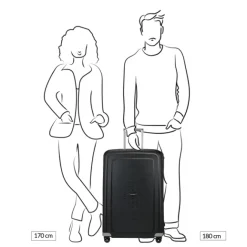 Hot Samsonite S'Cure Spinner 75 dark teal