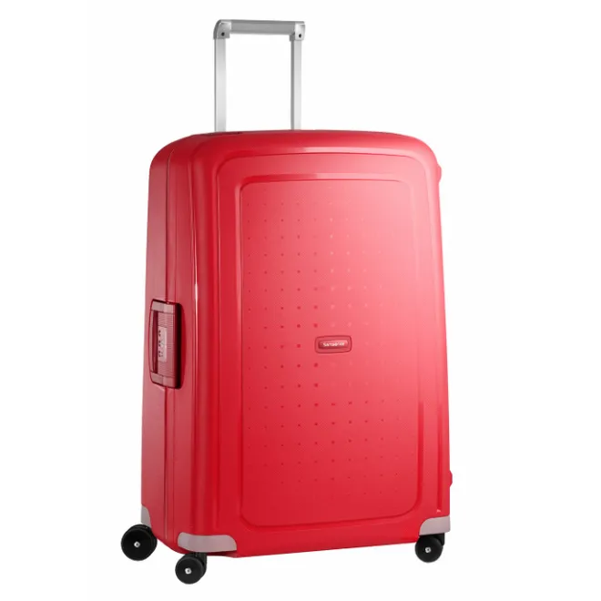Discount Samsonite S'Cure Spinner 75 crimson red