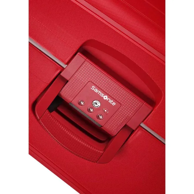 Discount Samsonite S'Cure Spinner 75 crimson red