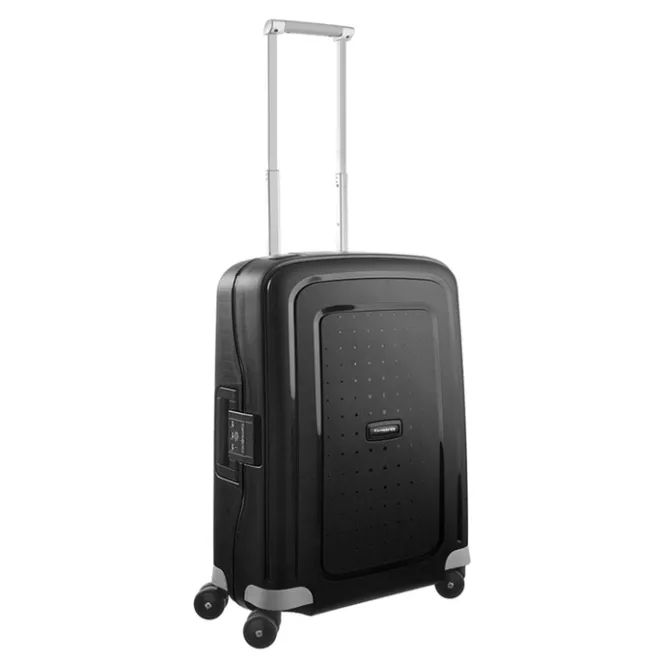 New Samsonite S'Cure Spinner 55 + 75 Set black