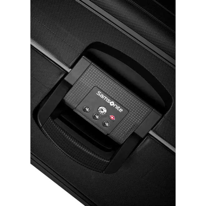 New Samsonite S'Cure Spinner 55 + 75 Set black