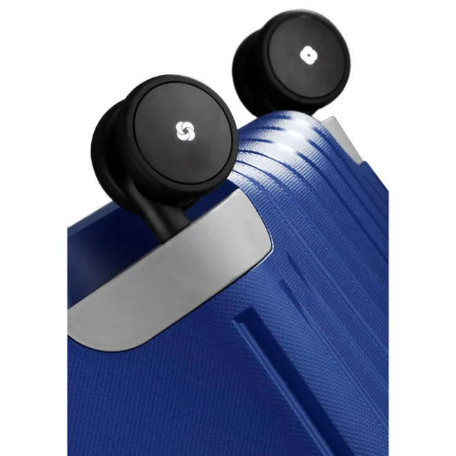 Discount Samsonite S'Cure Spinner 75 Set van 2 dark blue