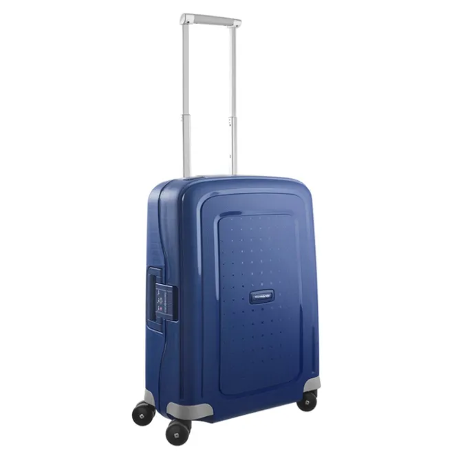 Discount Samsonite S'Cure Spinner 75 Set van 2 dark blue