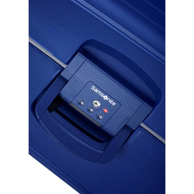 Discount Samsonite S'Cure Spinner 75 Set van 2 dark blue